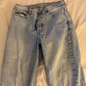Straight leg jeans